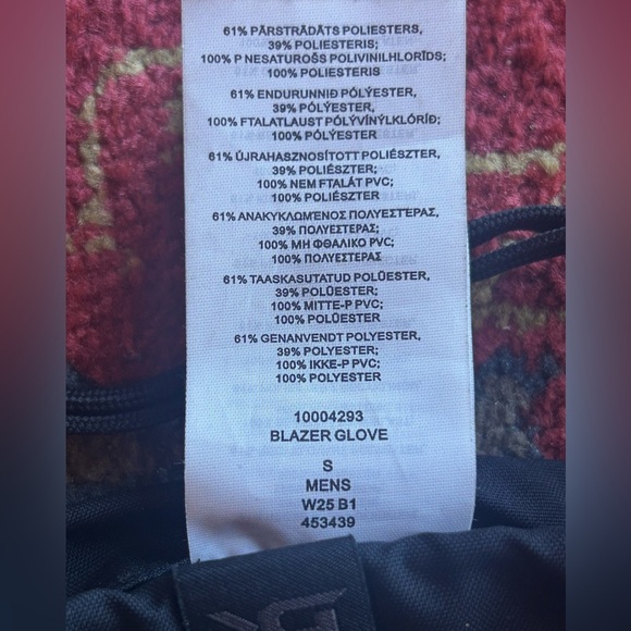 Dakine Blazer Snowboard Gloves, Men's Size Small - Picture 8 of 8